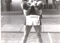 Михаил Бабушкин, фото с соревнований времен СССР.